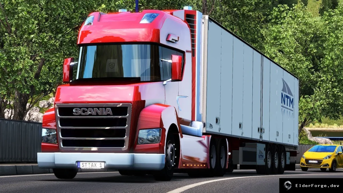 Обложка мода: Scania STAX – новый грузовик для Euro Truck Simulator 2 (v2.34)
