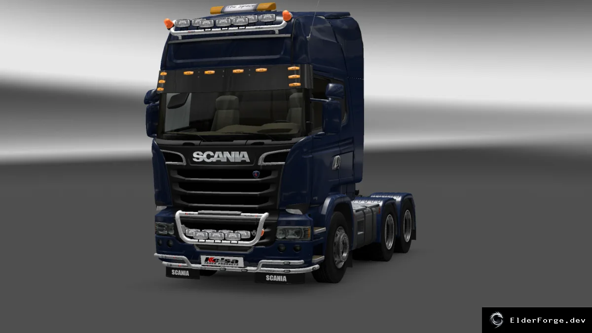 Обложка мода: Scania Stramlin Tuning Pack для Euro Truck Simulator 2 – новые детали и стили