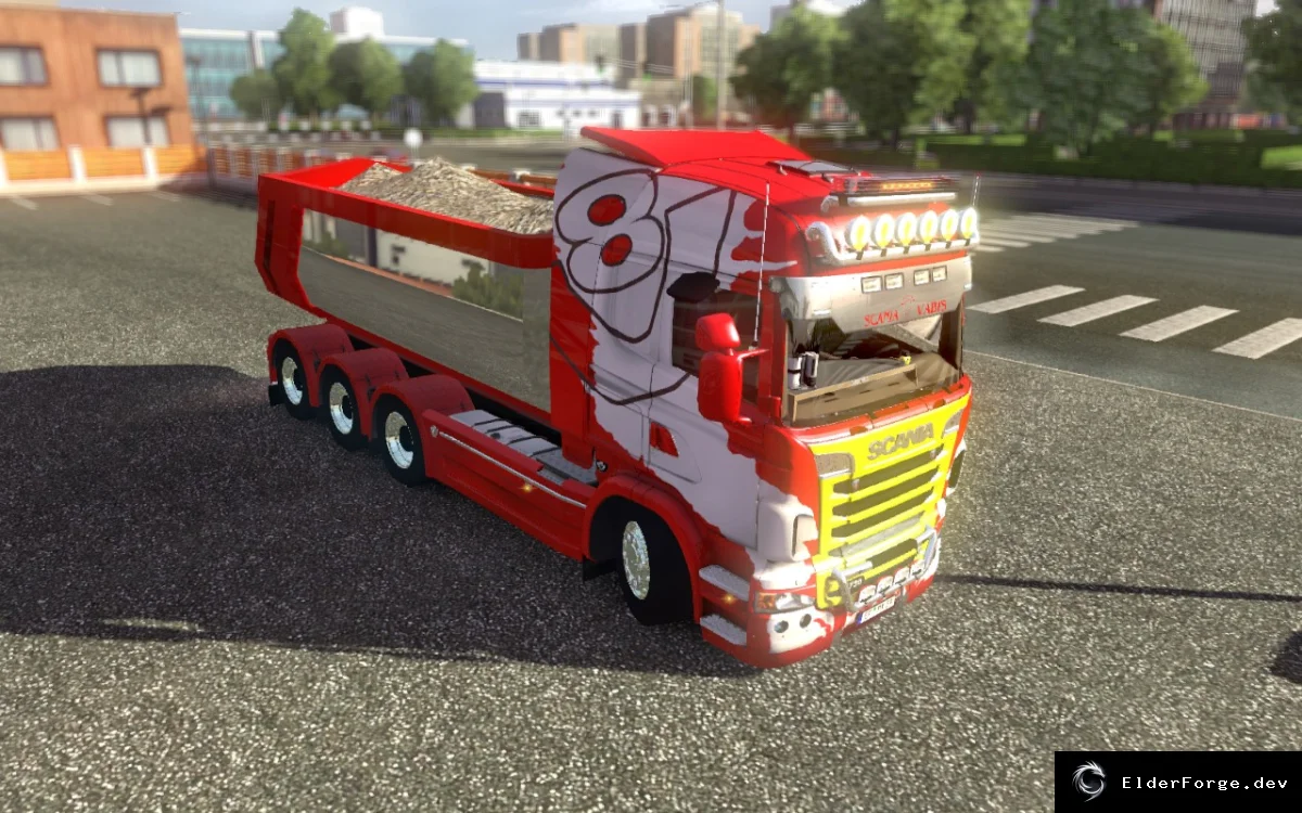 Обложка мода: Scania Streamline Mega Tuning – полный тюнинг для ETS2