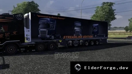 Обложка мода: Scania Streamline Trailer – новый скин Krone Cooliner для ETS2