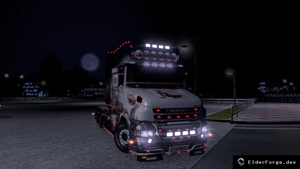 Обложка мода: Scania T Accessories v3 — набор тюнинга для ETS2