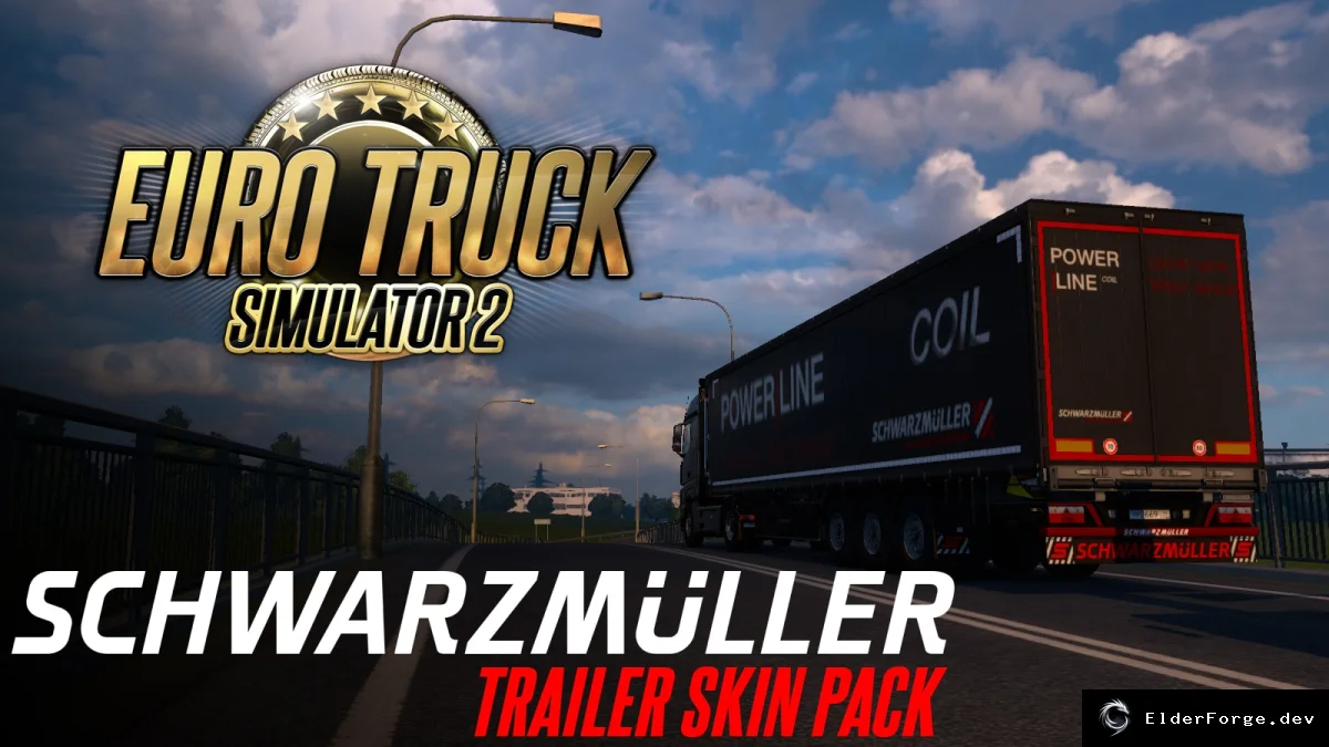 Обложка мода: Schwarzmuller Trailer Skin Pack для Euro Truck Simulator 2 – 5 новых скинов