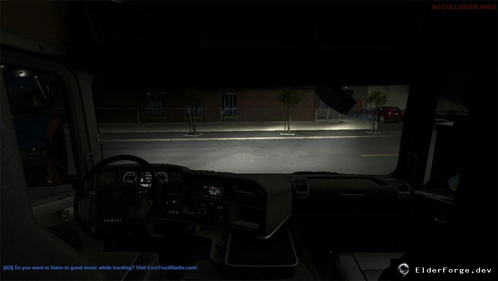 Обложка мода: Seat Adjustment No Limit — свободное перемещение камеры в кабине всех грузовиков ETS2