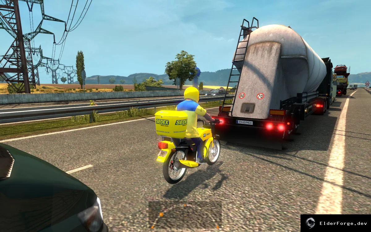 Обложка мода: Sedex Mandou Chegou – Бразильский почтовый транспорт в ETS2 (версия 1.24)