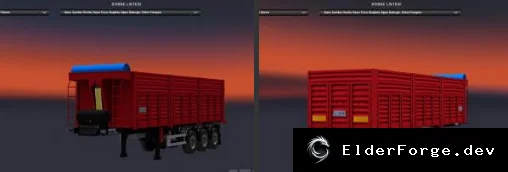 Обложка мода: Serin Trailer для Euro Truck Simulator 2 – реалистичный прицеп (v1.26.x)
