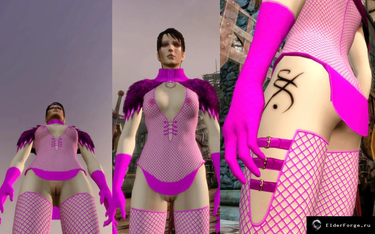 Sexy In Pink – яркая роба для персонажей в Dragon Age: Origins
