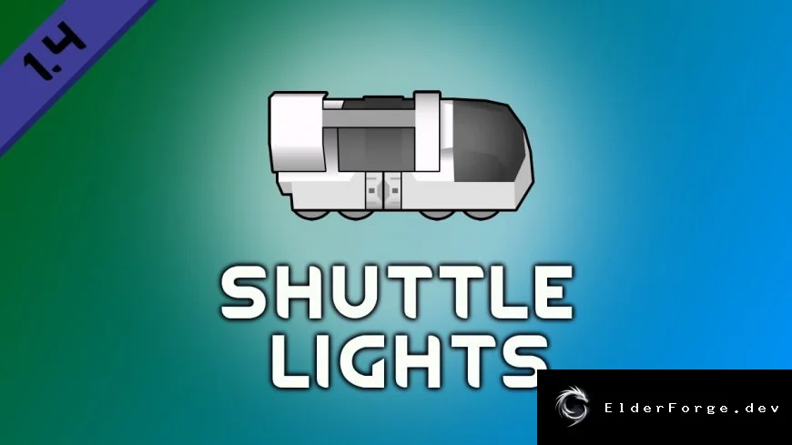 Shuttle Lights (Continued) – подсветка приземлившегося шаттла в RimWorld
