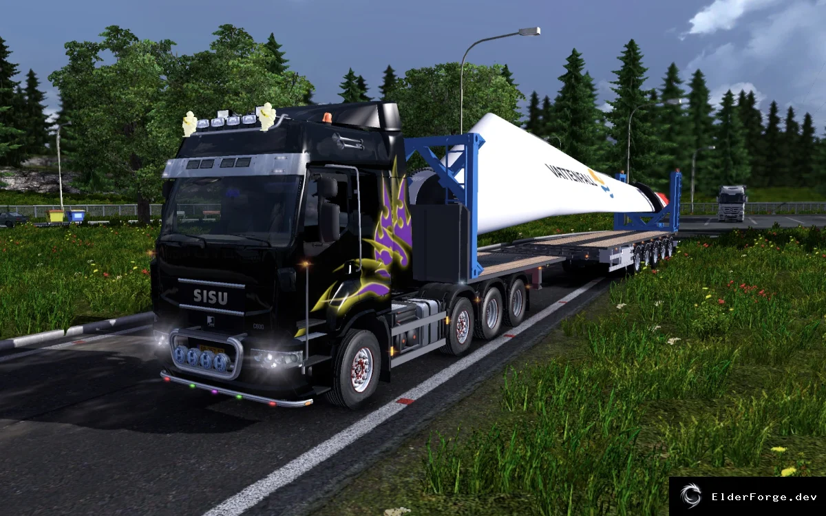 Обложка мода: SISU R500, C500, C600 – новые грузовики для Euro Truck Simulator 2 (V1.0.2)