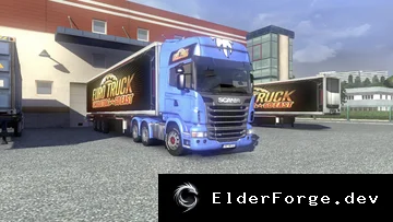 Обложка мода: Скин для прицепа ETS2+GE – новый внешний вид в Euro Truck Simulator 2