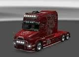 Обложка мода: Скин Greif для Scania T в Euro Truck Simulator 2