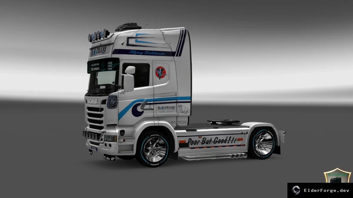 Обложка мода: Скин HovoTrans для Scania Streamline – Euro Truck Simulator 2