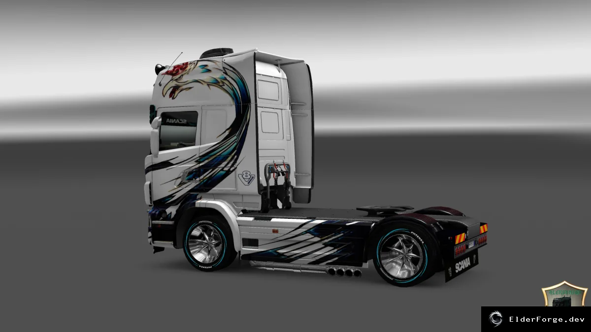 Обложка мода: Скин Jens Rode для Scania R 2009 – Euro Truck Simulator 2