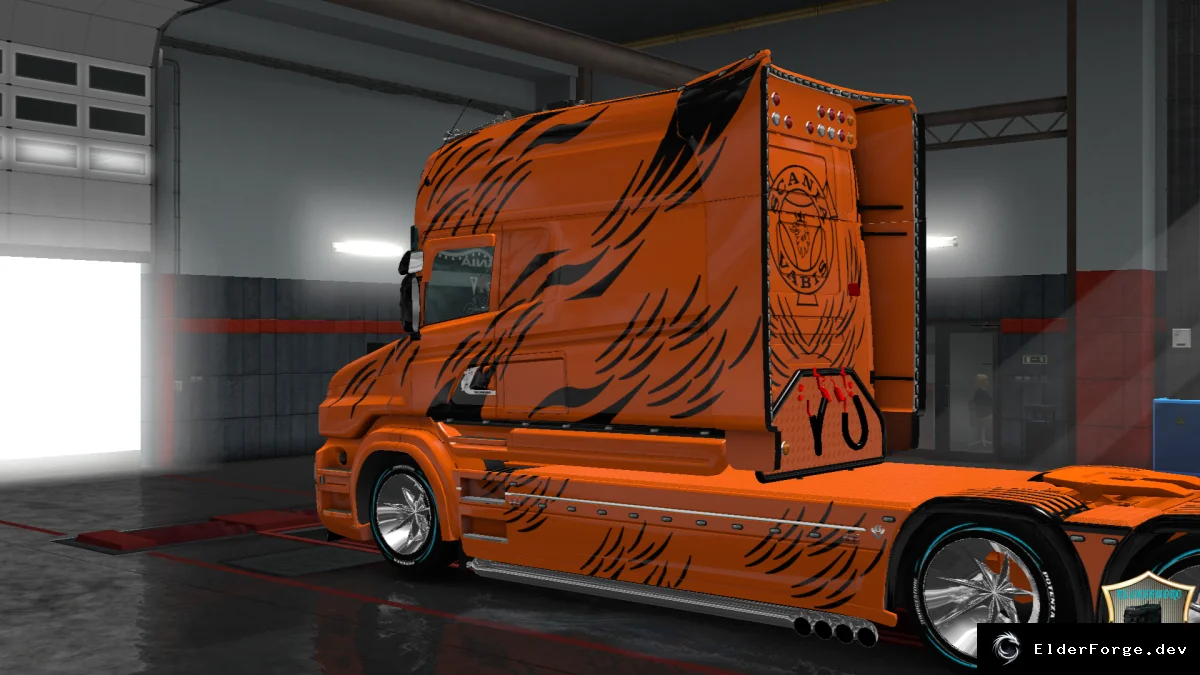 Обложка мода: Скин Lirod для Scania T Longline – Euro Truck Simulator 2