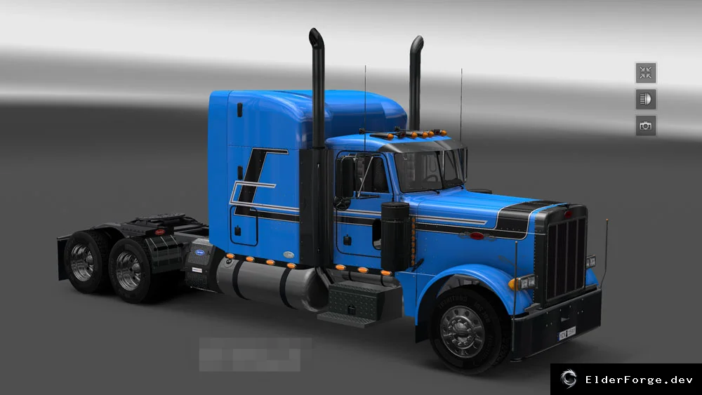 Обложка мода: Скин Old School для Peterbilt 379 EXHD в Euro Truck Simulator 2