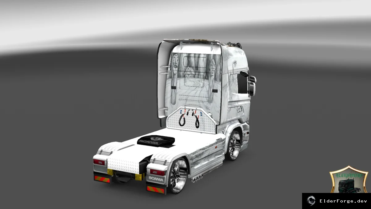 Обложка мода: Скин Scania Streamline Tam Vysoko для Euro Truck Simulator 2