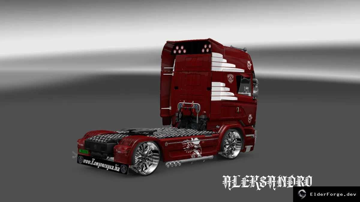 Обложка мода: Скин Scania Streamline Vaex Reek Holland для Euro Truck Simulator 2