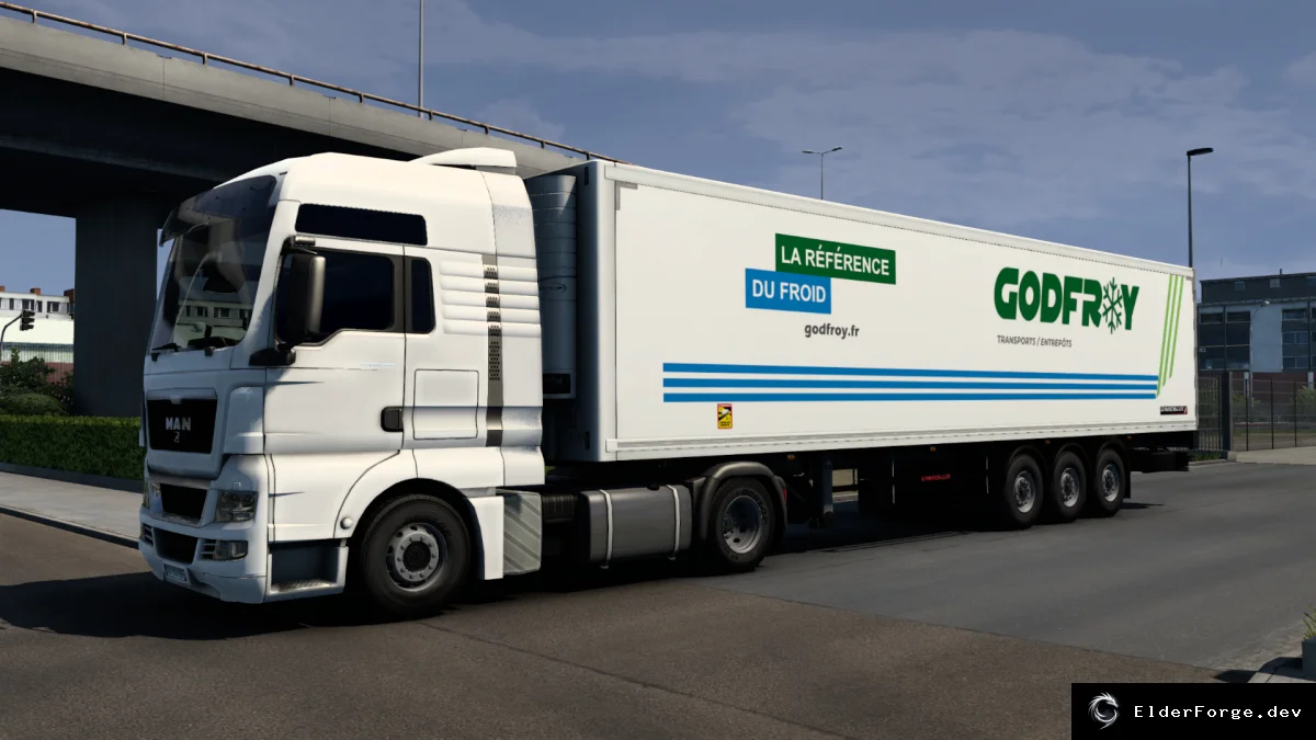 Обложка мода: Скинпак реальных прицепов Schwarzmuller для Euro Truck Simulator 2