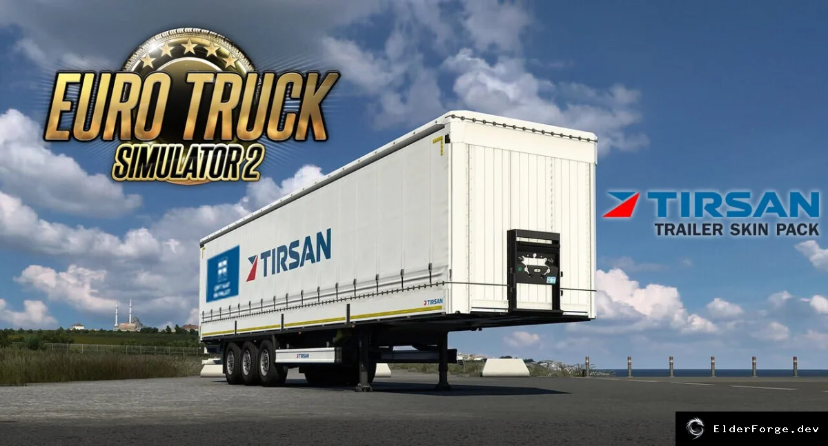 Обложка мода: Скины для прицепов Tirsan – набор для Euro Truck Simulator 2