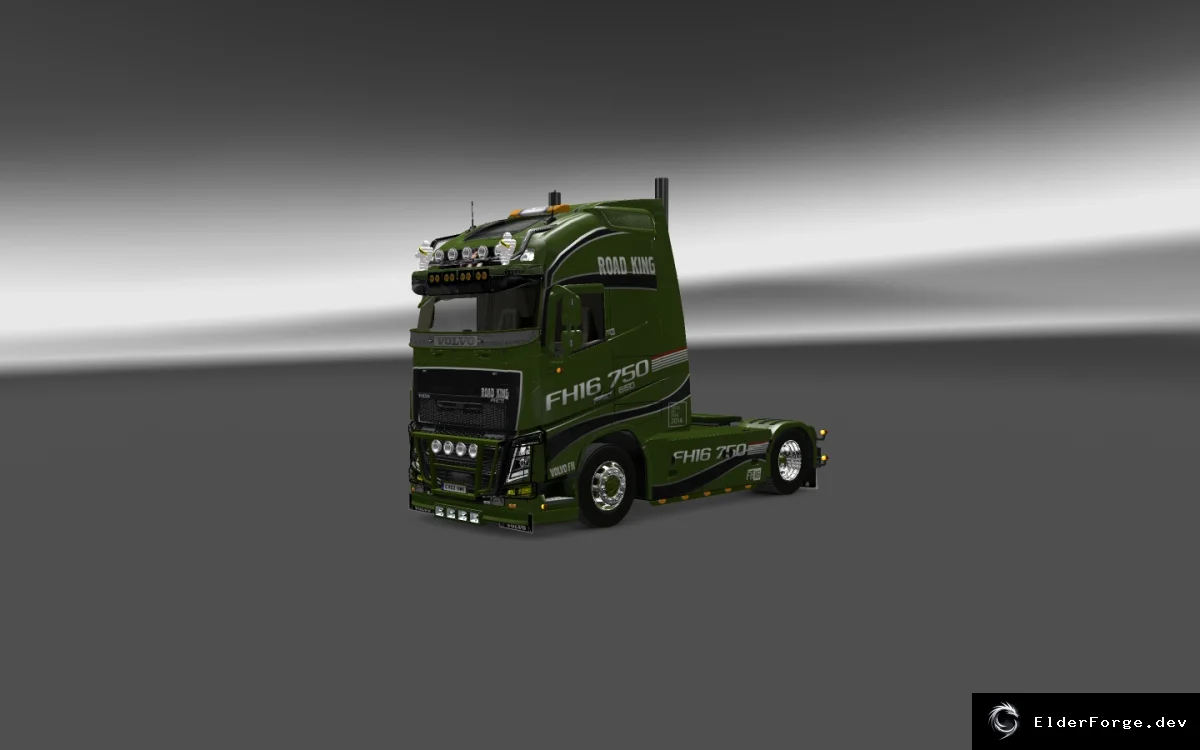 Обложка мода: Скины Volvo 2012‑2013 для Euro Truck Simulator 2 – новые варианты кузовов