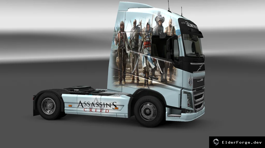 Обложка мода: Скины Volvo FH 16 2013 и прицепы для Euro Truck Simulator 2