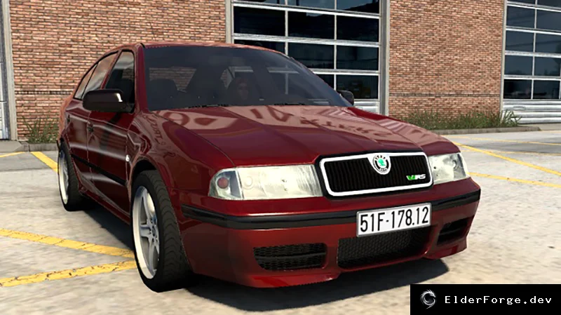 Обложка мода: Skoda Octavia 1.9 TDI – седан и универсал для Euro Truck Simulator 2