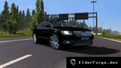 Обложка мода: Skoda Superb RS EDIT V4 – мощные двигатели и варианты кузова для ETS2