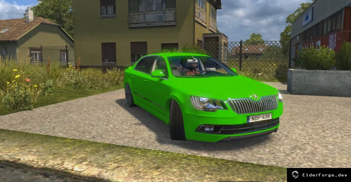 Обложка мода: Skoda Superb RS Reworked – новые двигатели и улучшенная физика для ETS2