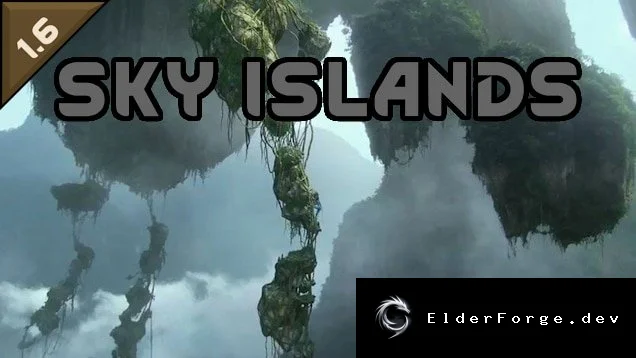 Sky Islands – парящие острова над миром RimWorld
