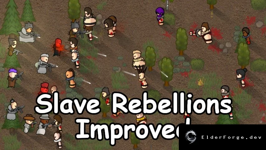 Slave Rebellions Improved – расширенный ИИ восстаний рабов для RimWorld