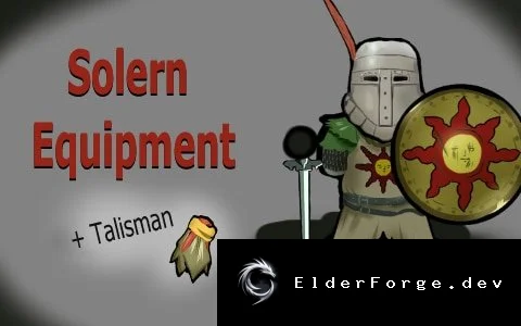 Solaire of Astora – легендарный набор экипировки для RimWorld