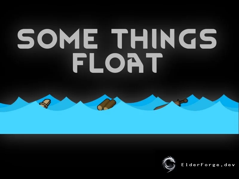 Some Things Float – Плавающие предметы и мусор в реках RimWorld