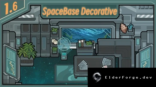 Space Base Furniture – более 50 предметов космической мебели для RimWorld