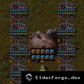 Обложка мода: Спаунер Biter с маяком — расширение для Factorio