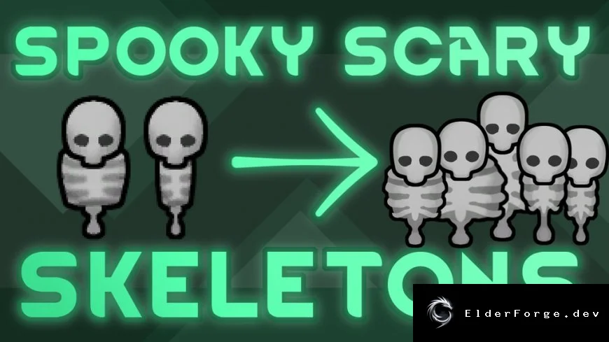 Spooky Scary Skeletons – новые скелетные модели для RimWorld