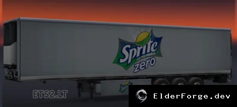 Обложка мода: Sprite Zero Trailer – новый прицеп для Euro Truck Simulator 2
