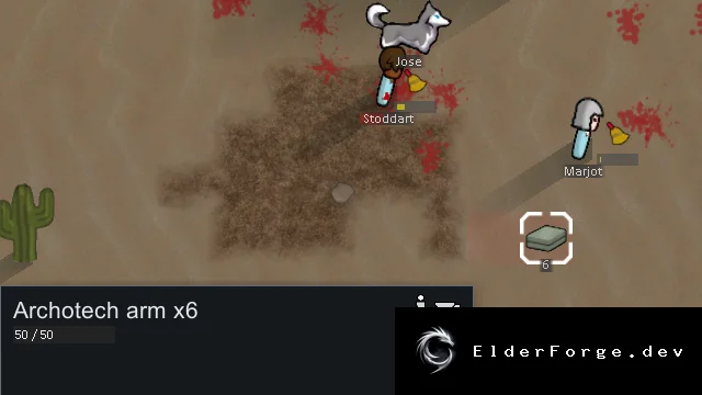 Stackable Body Parts and Organs – складываемые органы и части тела в RimWorld