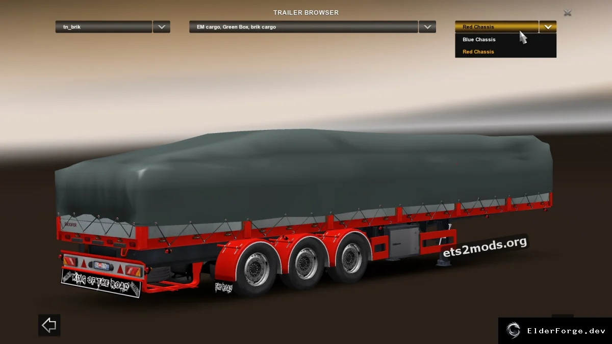 Обложка мода: Standalone Brick Trailer 2.0 – новые кирпичные прицепы для ETS2