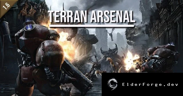 Starcraft Arsenal: броня и оружие из вселенной Starcraft для RimWorld
