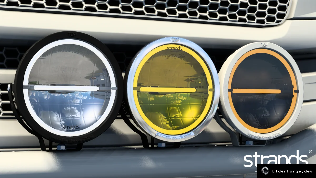 Обложка мода: Strands Ambassador лампы для грузовиков в Euro Truck Simulator 2