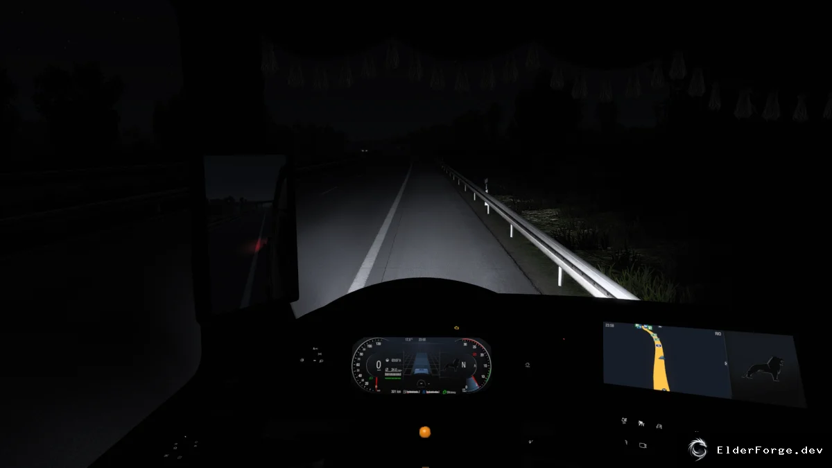 Обложка мода: Светодиодные фары для MAN TGX 2020 – ETS2 (версия 1.47)