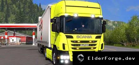 Обложка мода: Sweet FX – графический мод для Euro Truck Simulator 2 (версии 1.22)