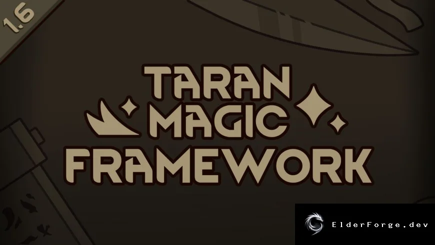 TaranMagicFramework — базовый фреймворк способностей для RimWorld