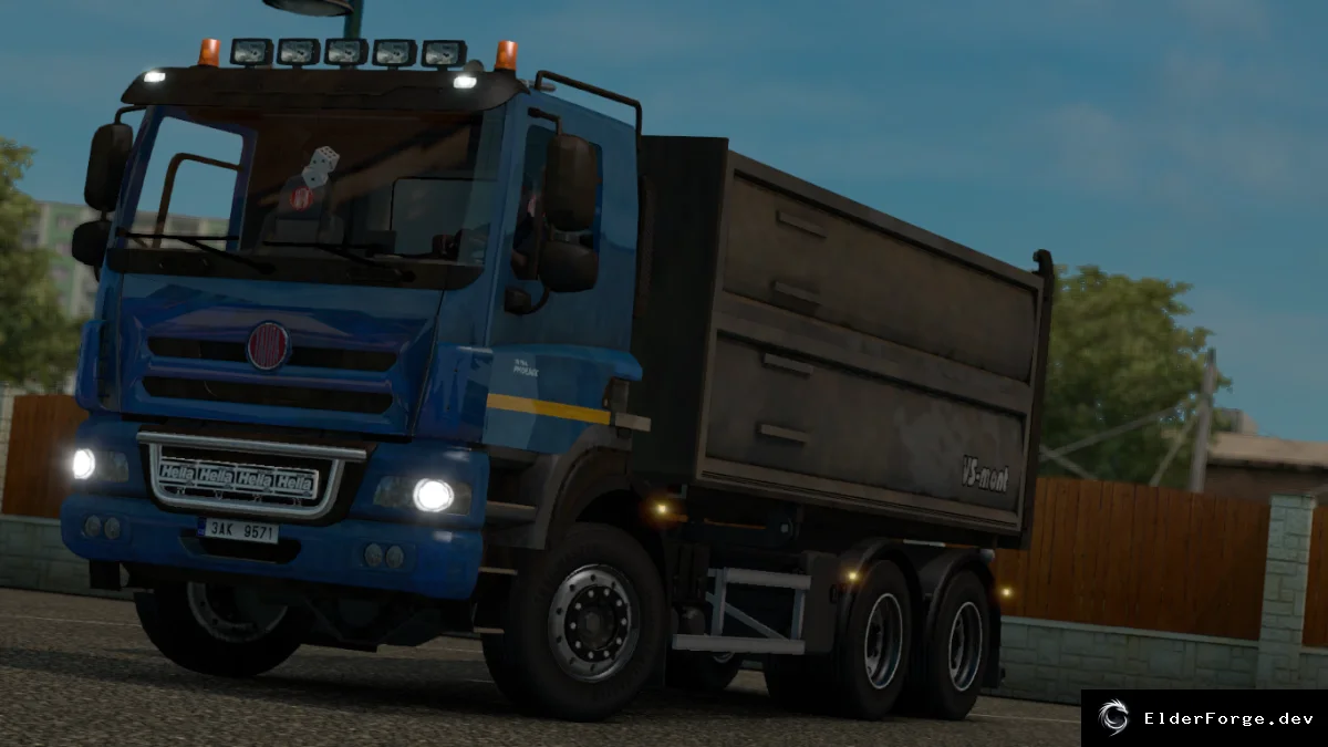 Обложка мода: Tatra Phoenix 5.0 – исправленная версия для Euro Truck Simulator 2