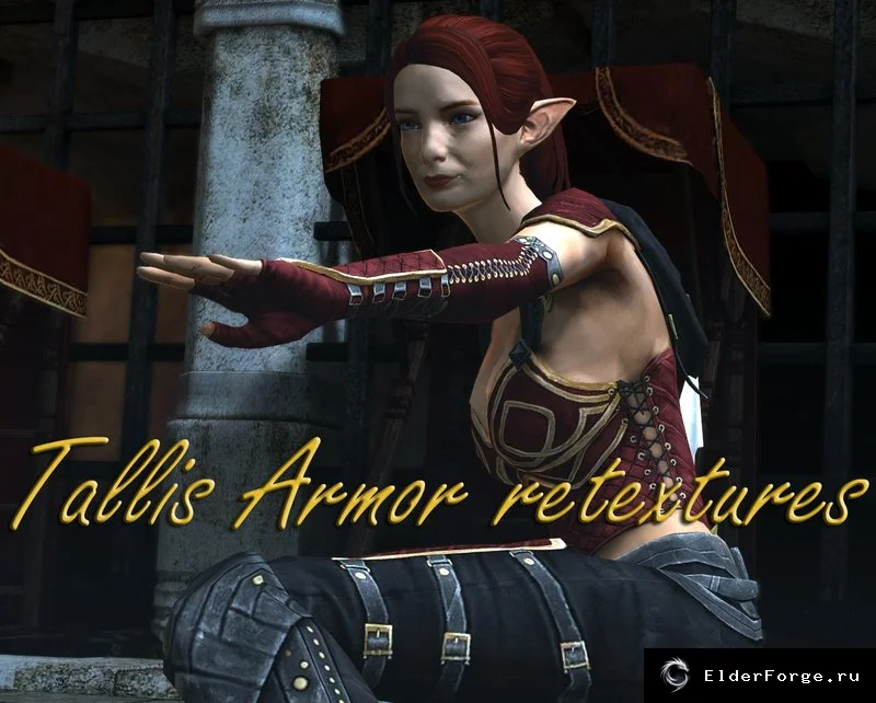 Обложка мода: Текстурный пакет Tallis Armor для Dragon Age 2 – 7 вариантов цвета и тату