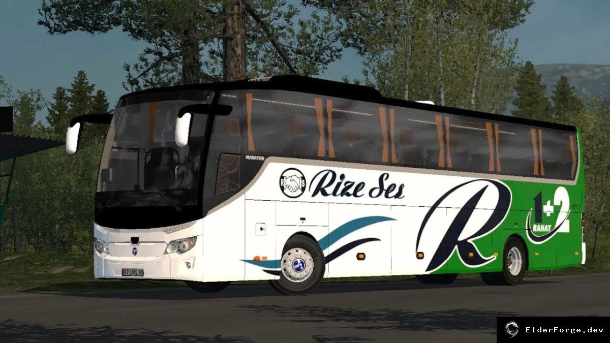 Обложка мода: Temsa Maraton – новый автобус для Euro Truck Simulator 2 (ETS2)