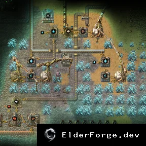 Обложка мода: Тенебрис – темная планета для Factorio: новые миры и кислый воздух