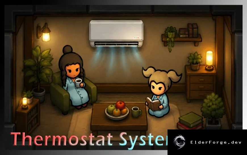 Термостатная система для RimWorld – автоматический контроль климата