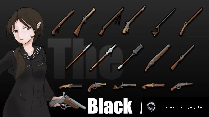 The Black Armory – 19‑вековое оружие для RimWorld