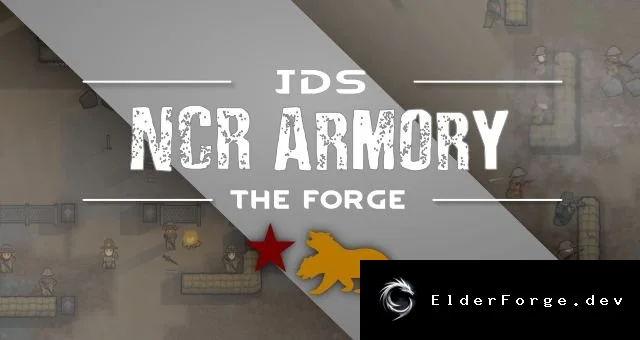 The Forge – NCR Armory: броня и оружие из Fallout в RimWorld