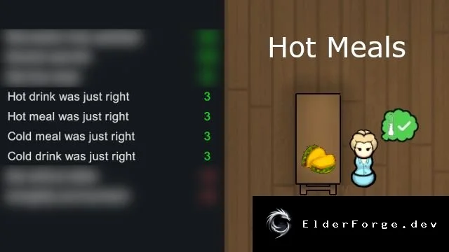 Thermodynamics – Горячие и холодные блюда для RimWorld